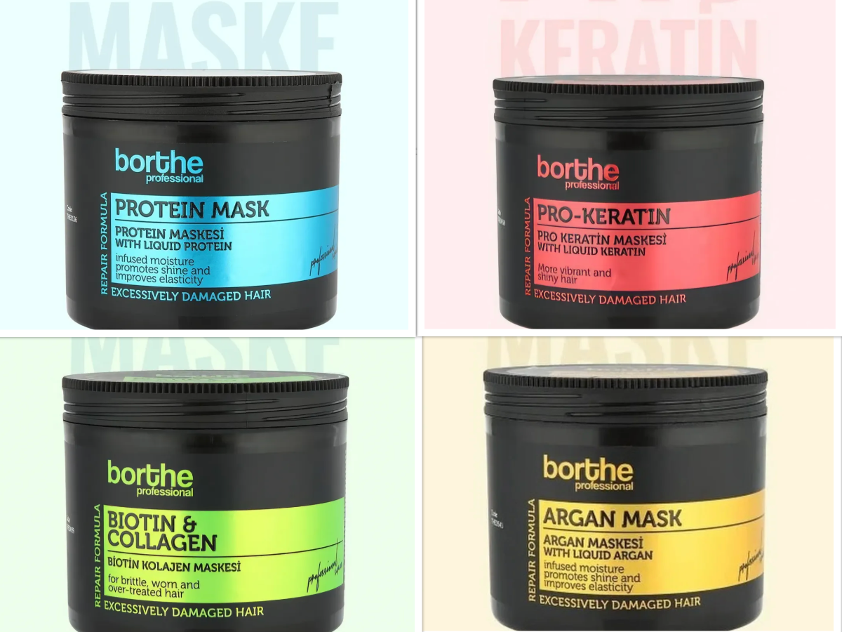 Borthe Professional - Hair Mask Range