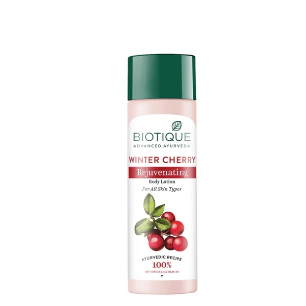Biotique - Body Lotion - Winter cherry rejuvenating body lotion 120ml