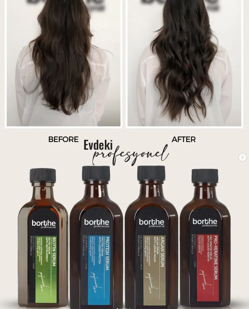 Borthe Professional - Hair Serum Range