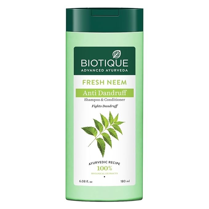 Biotique - Anti Dandruff Shampoo & Conditioner Fresh Neem - 190mL